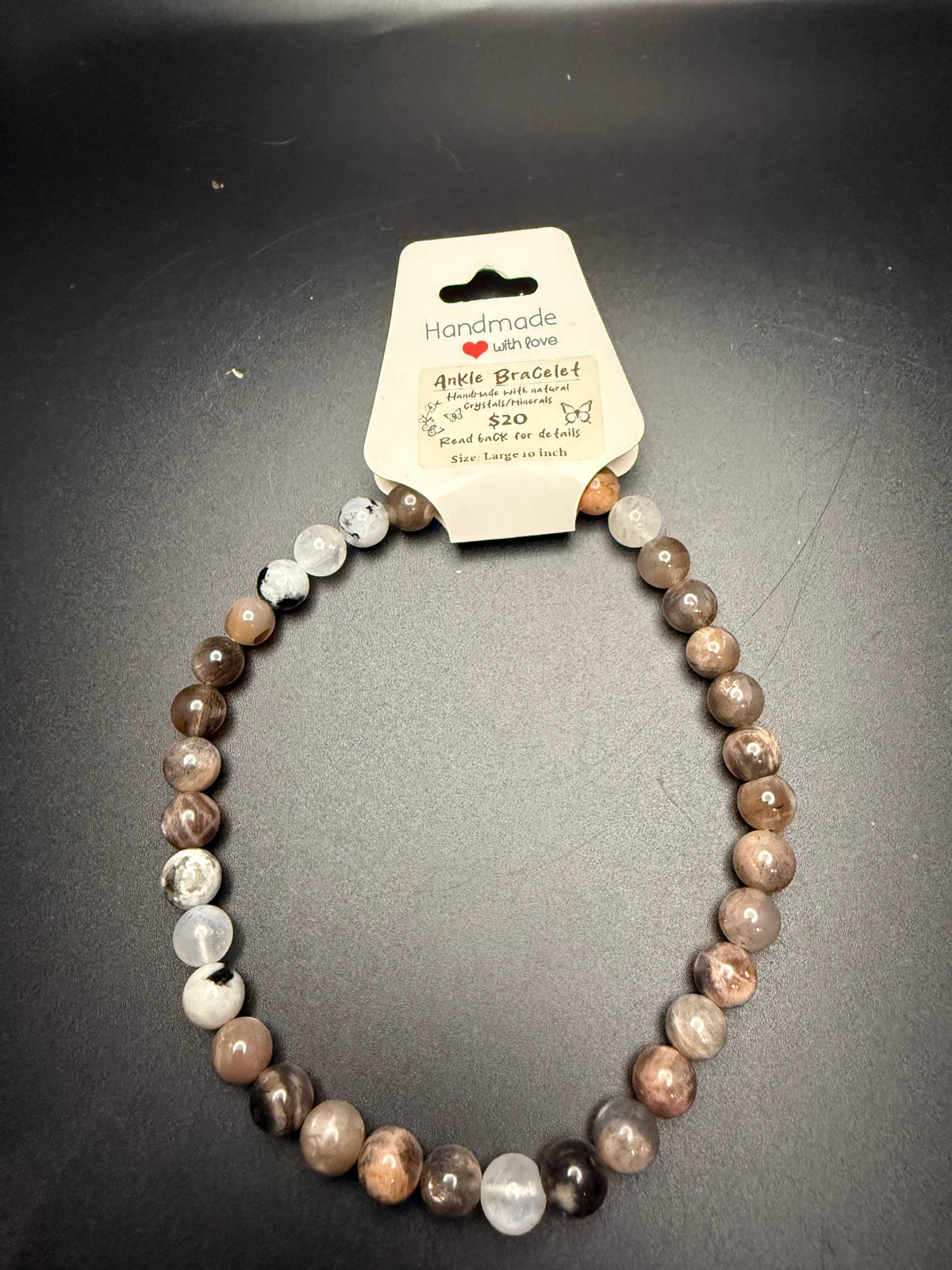 Crystal ankle bracelets