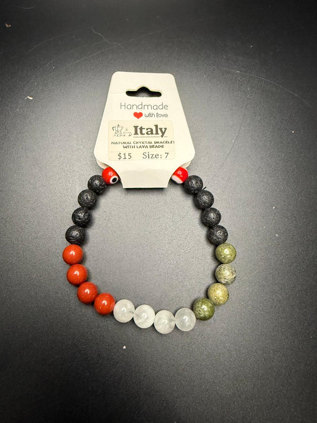Italian intention bracelet
