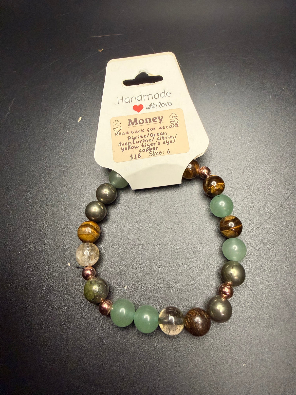 Money intention bracelet ￼