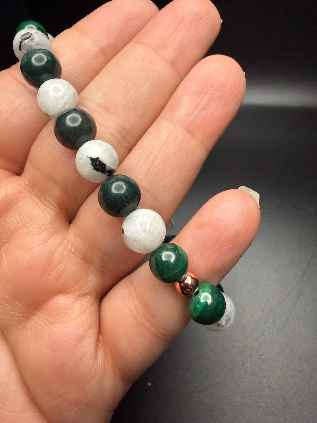 Growth and Balance intention bracelet