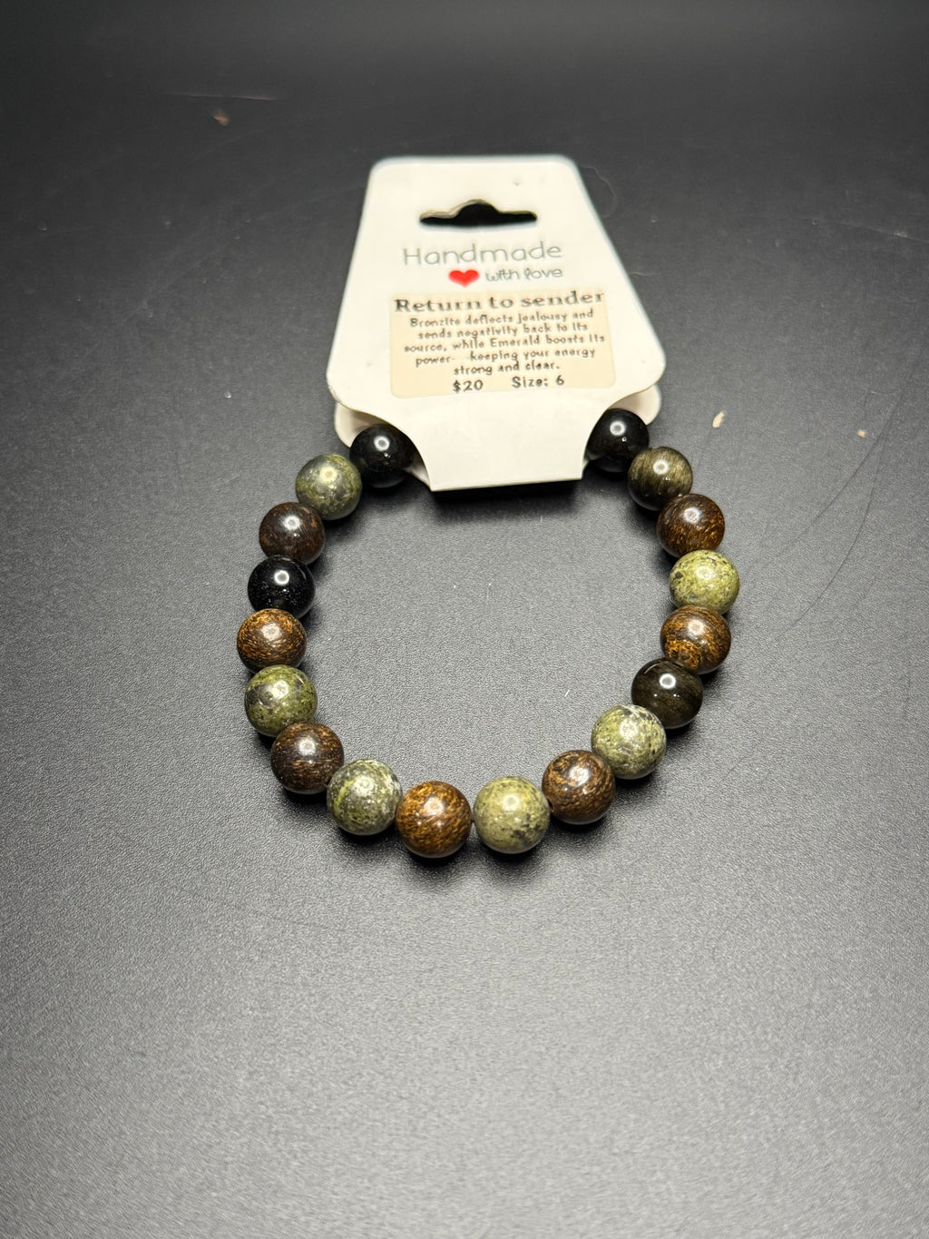 Return to sender Intention Bracelet