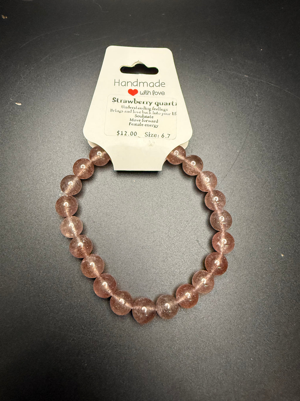 Strawberry quartz ￼