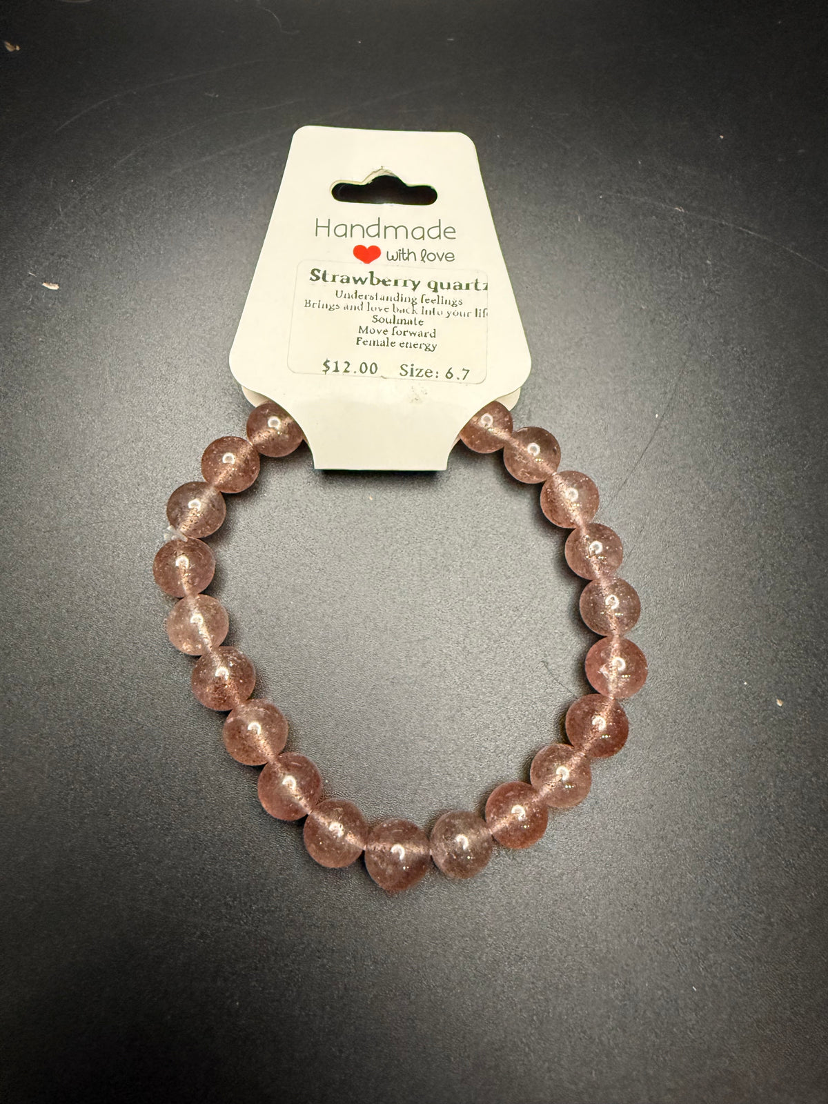 Strawberry quartz ￼