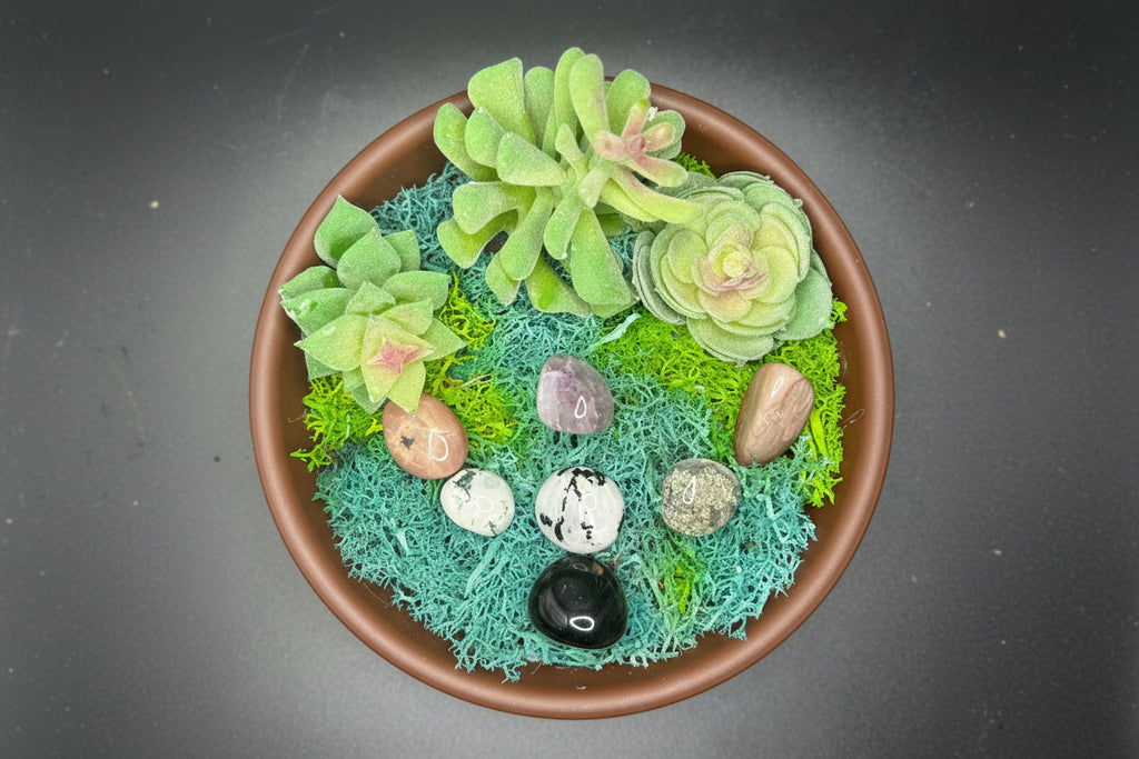 Crystal intention garden  ￼