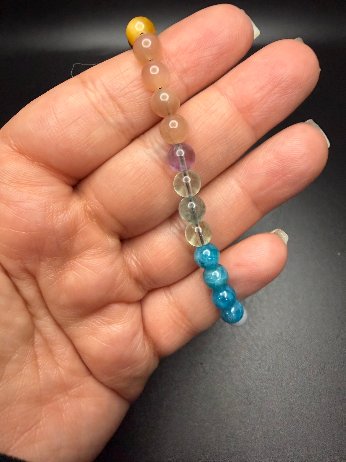 Chakra intention bracelet