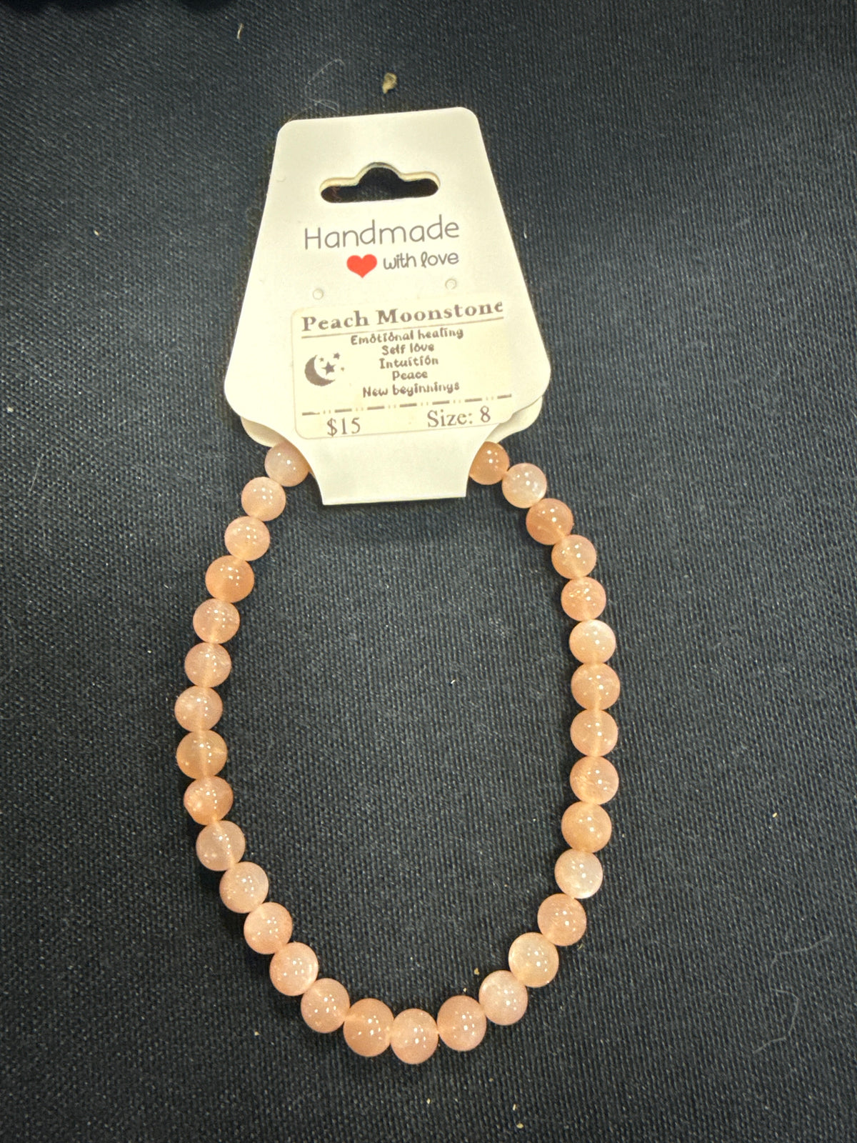 Peach Moonstone