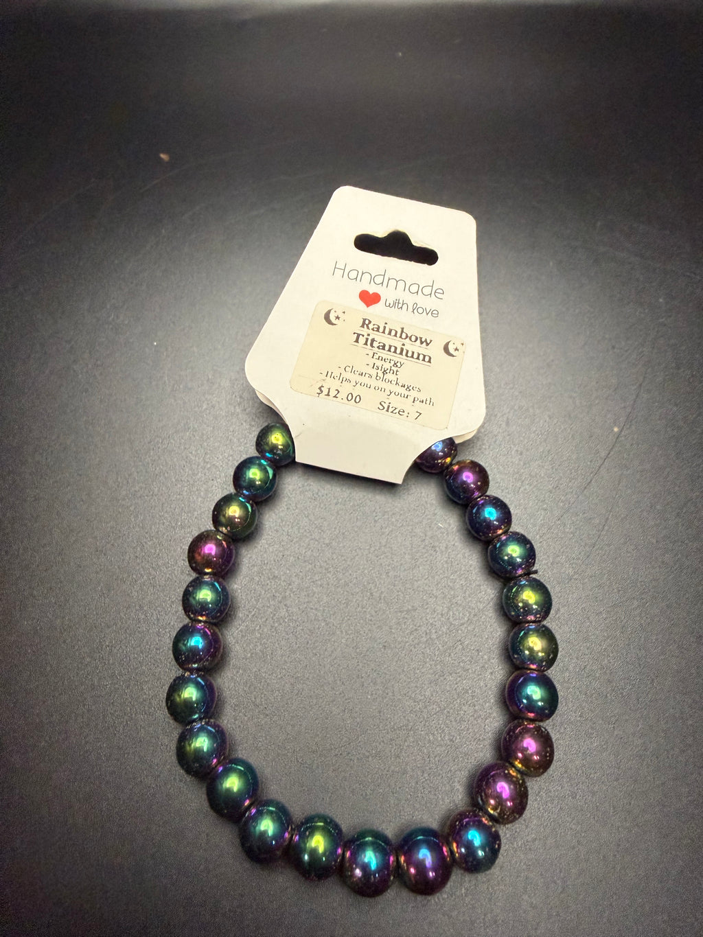 Rainbow titanium ￼