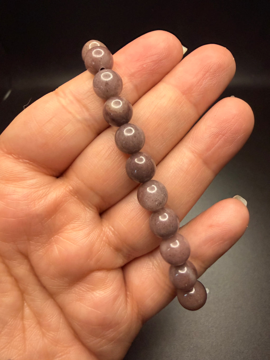 Purple Aventurine Crystal Bracelet