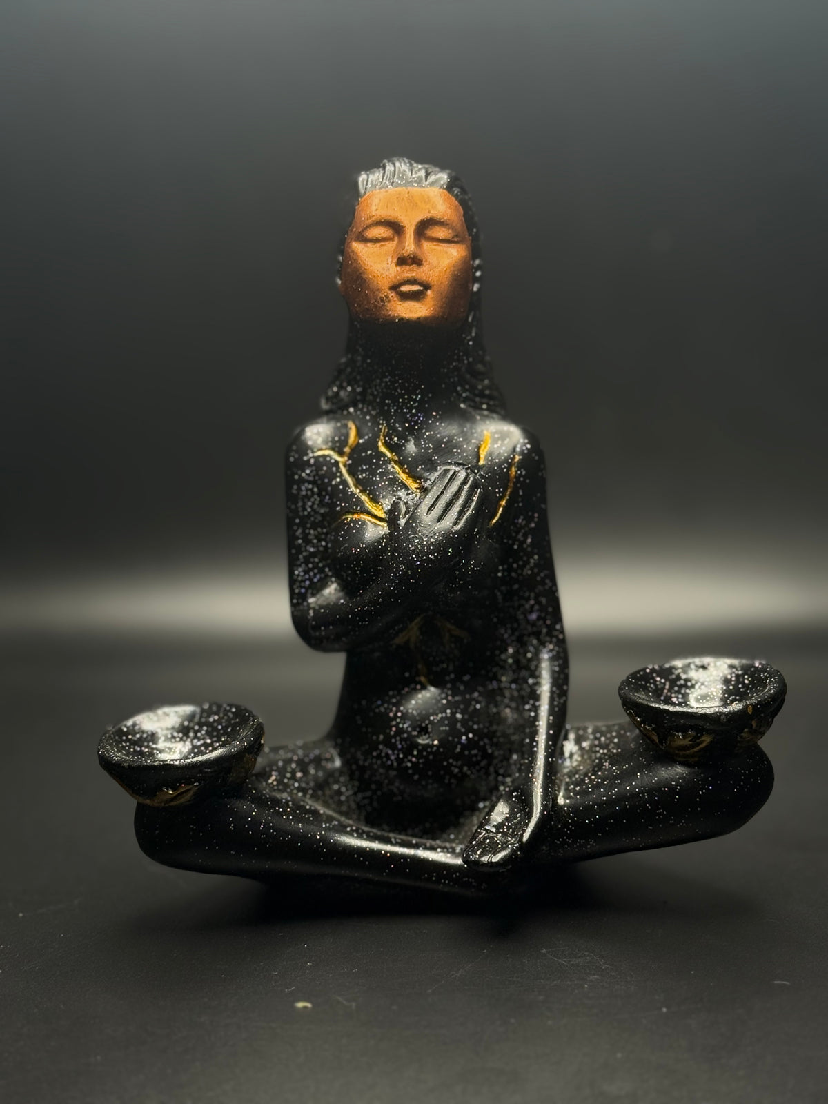 Galaxy Meditation Lady