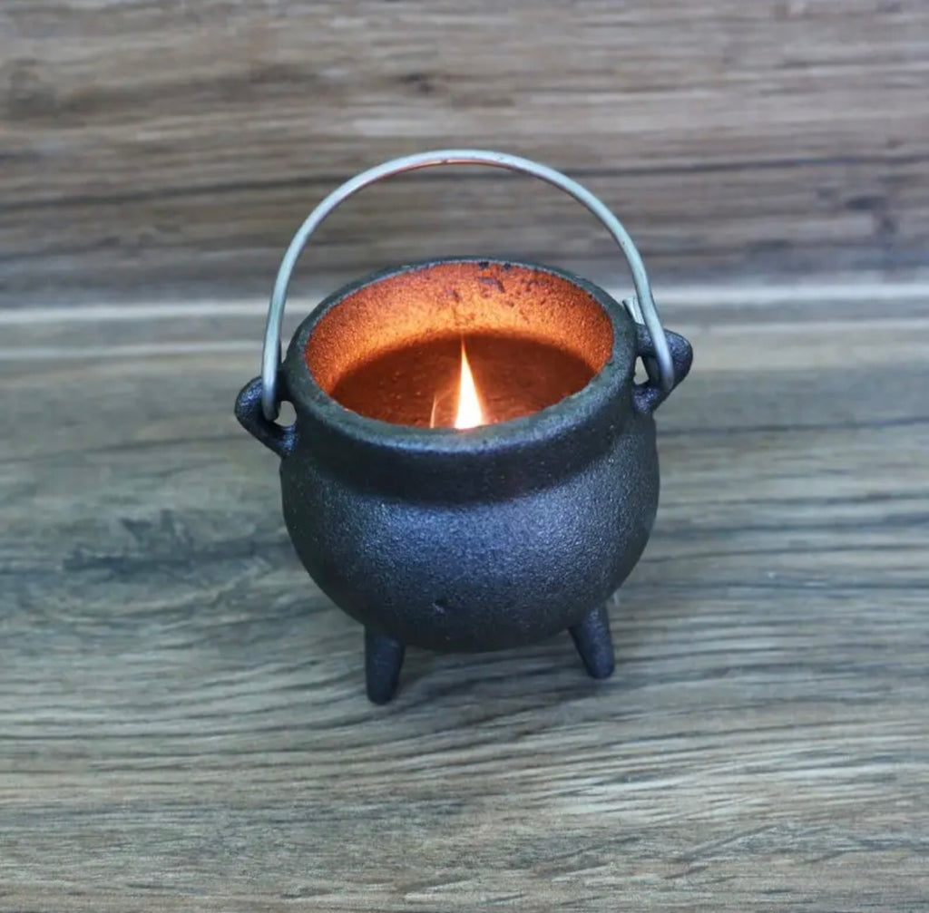 Cast Iron Cauldron ￼(Tiny/Small)