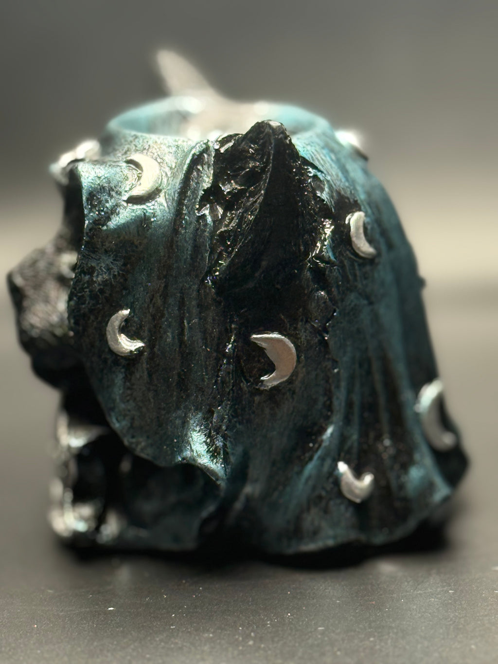 Goddess Cat Head with Triple Moon