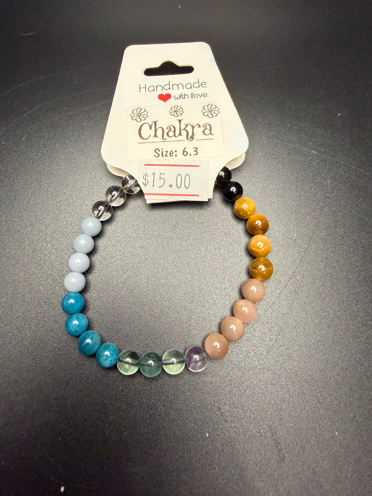 Chakra intention bracelet