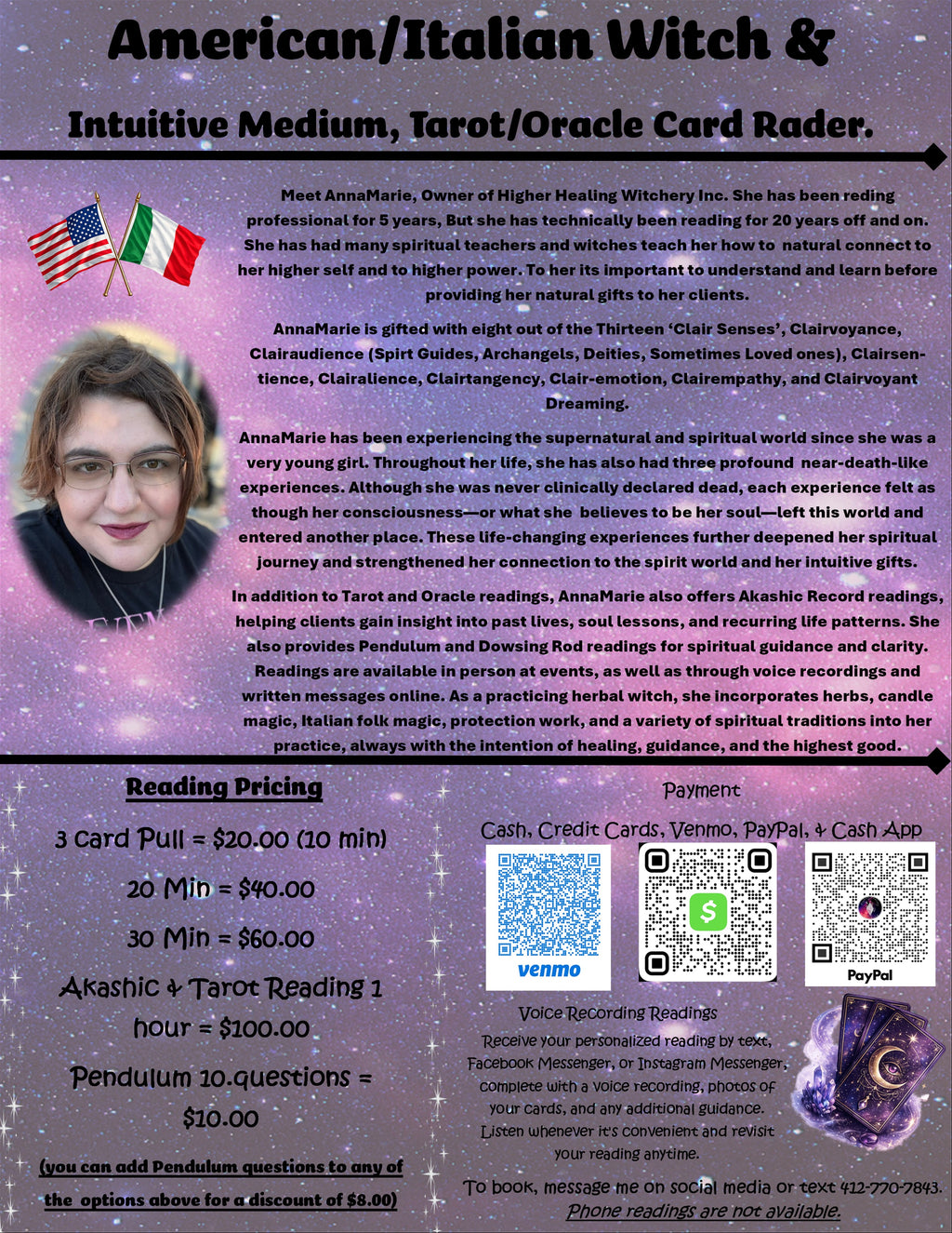 Oracle Card Readings